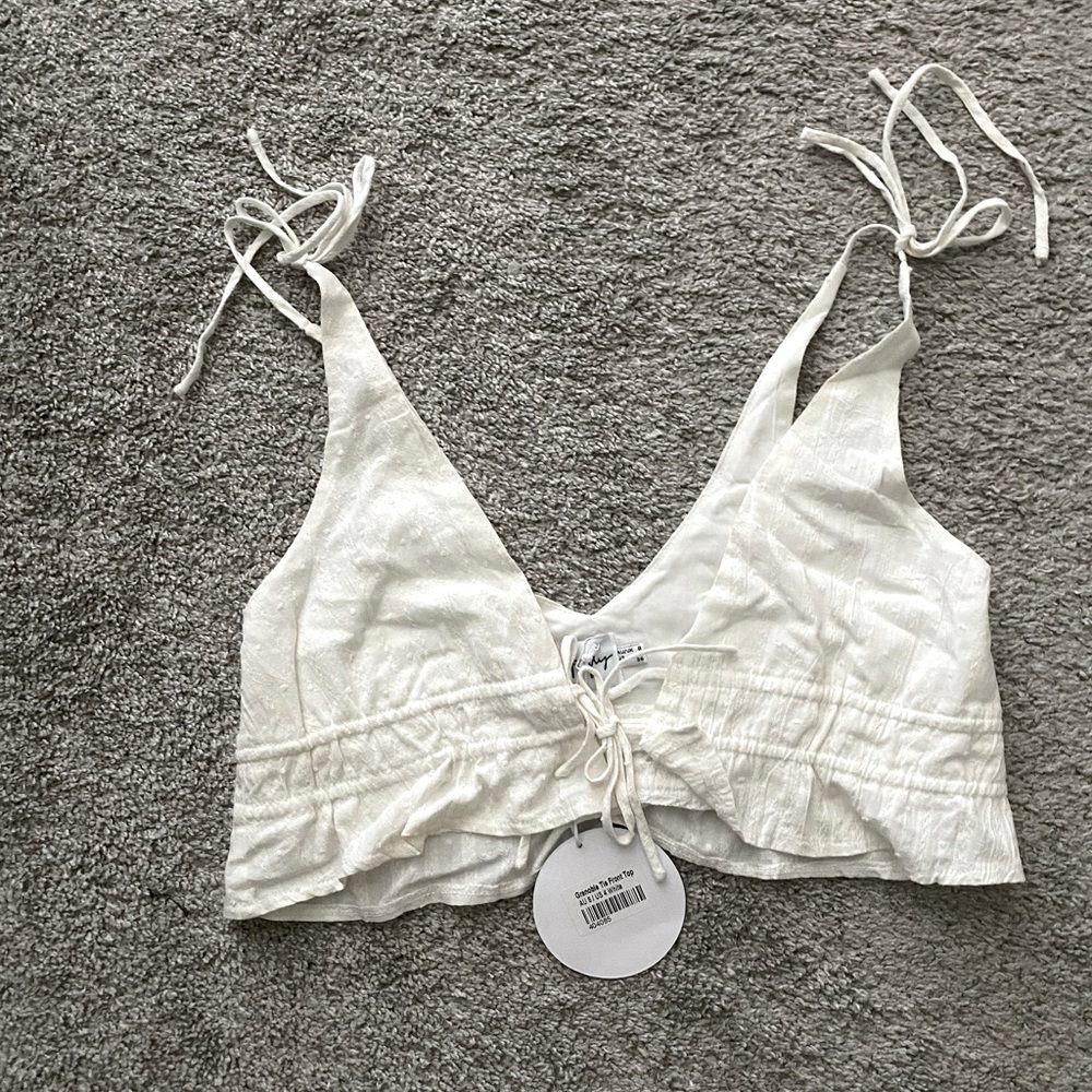 Princess Polly tie front top